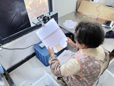 finished underwear quality inspection before packaging