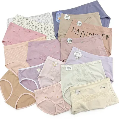 classic women's underwear in basic cuts and soft colors