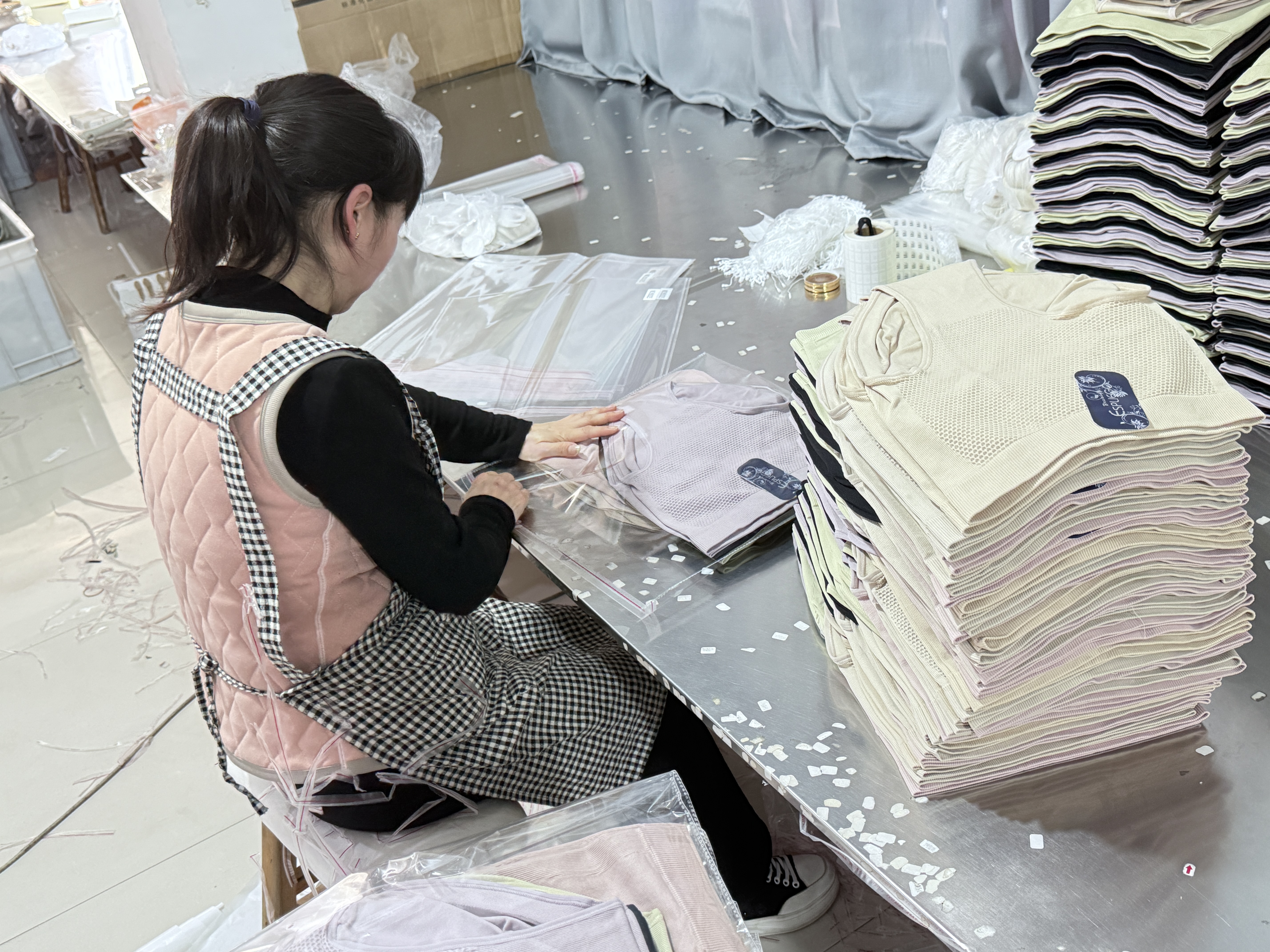 Underwear packaging and export preparation for international OEM orders