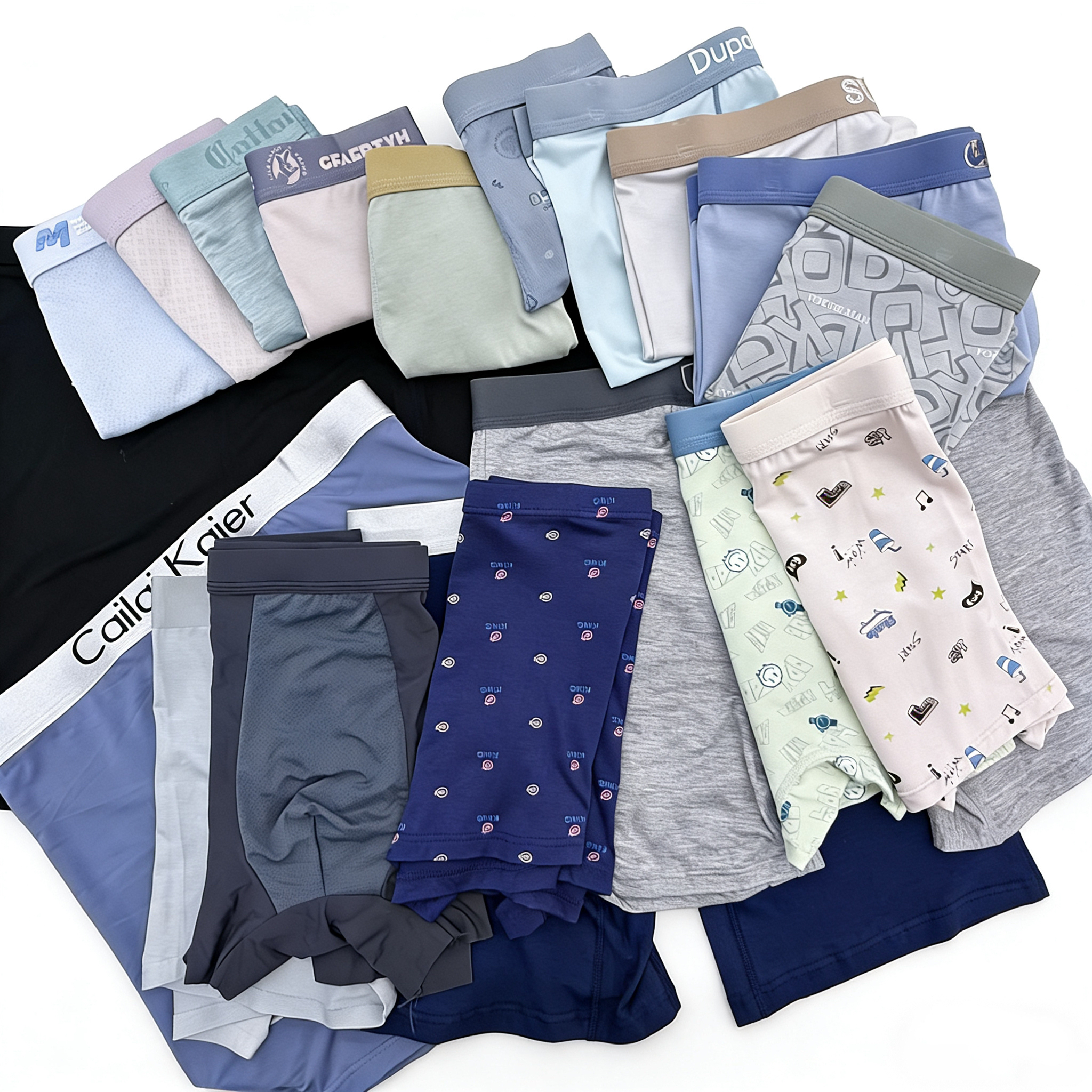 men's underwear OEM manufacturing including boxer briefs and trunks