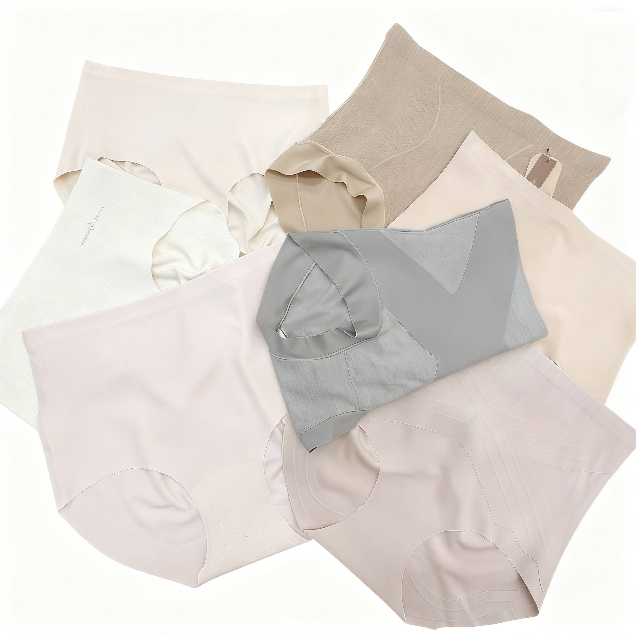 invisible seamless underwear with laser cut edges and no-show design